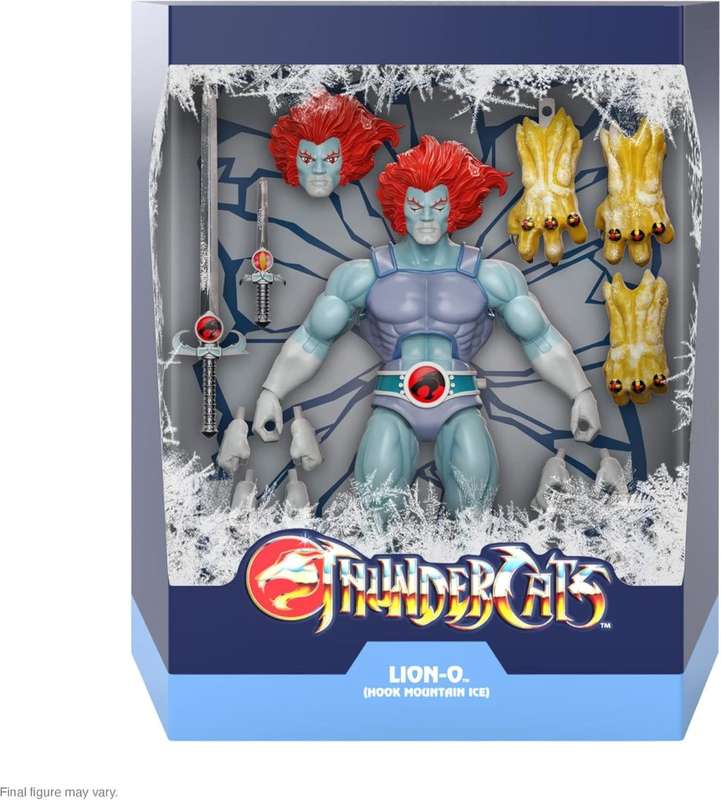 Super7 Ultimates - Thundercats Lion-O (Hook Mountain Ice) - 7 Thundercats Action Figure