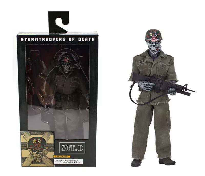 NECA Stormtroopers of Death S.O.D. Sgt. D Retro 8" Action Figure