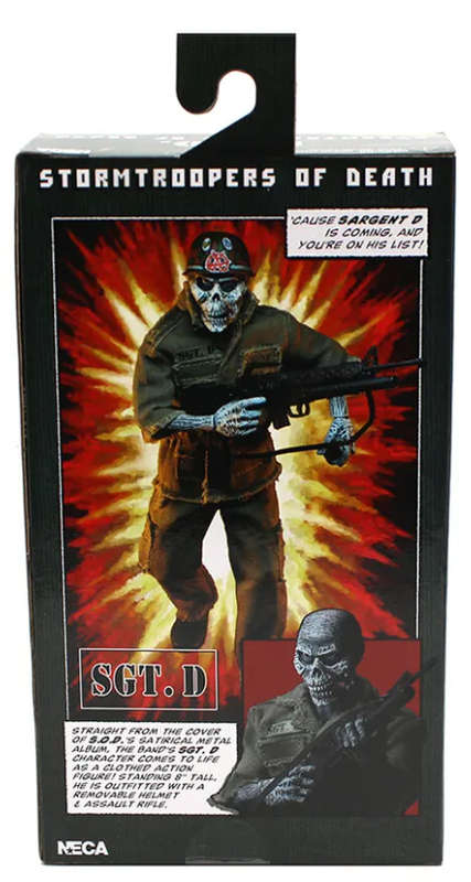 NECA Stormtroopers of Death S.O.D. Sgt. D Retro 8" Action Figure