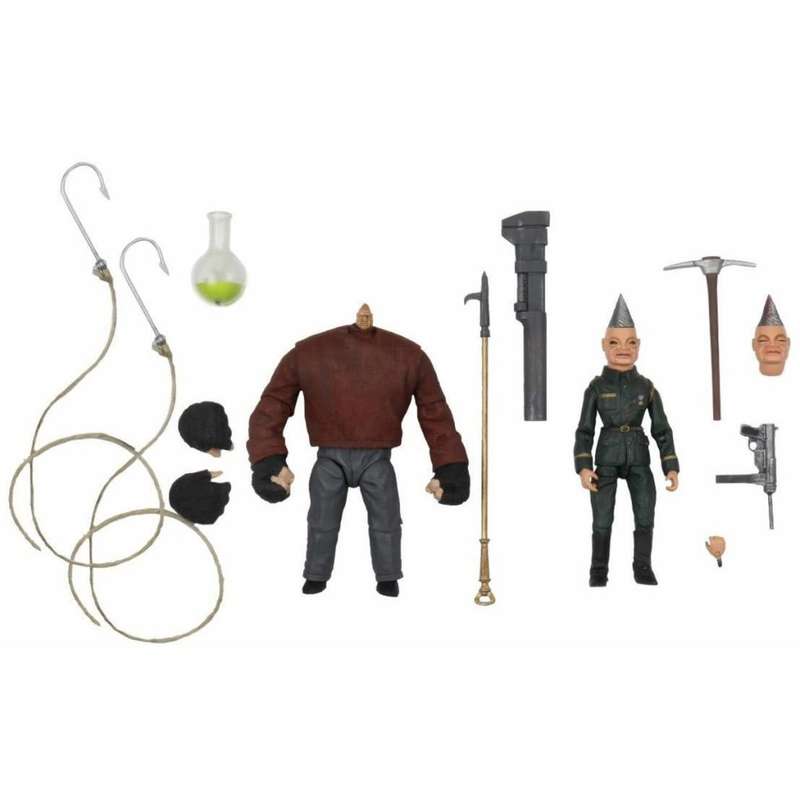 NECA - Puppet Master Ultimate Pinhead and Tunneler 4.5-Inch Scale Action Figure 2-Pack