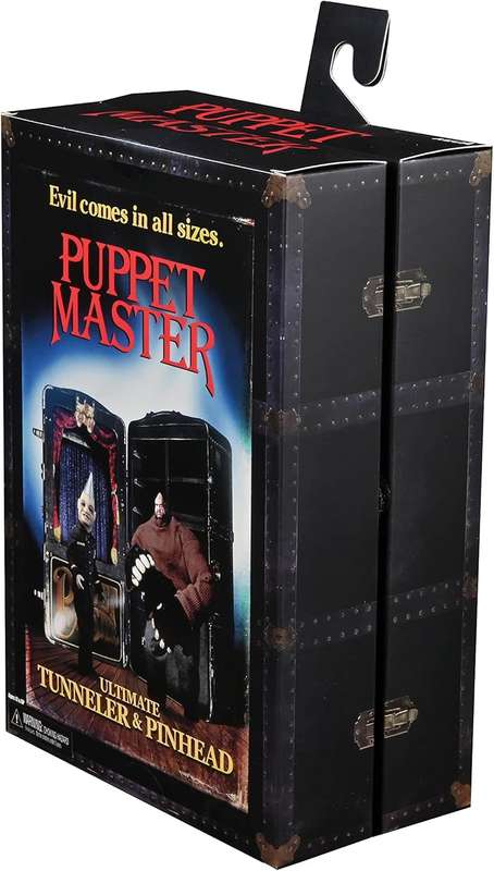 NECA - Puppet Master Ultimate Pinhead and Tunneler 4.5-Inch Scale Action Figure 2-Pack