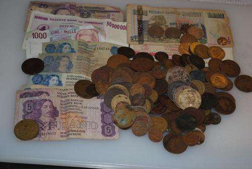 OLD SA COIN LOT,TOKENS, BLANKS, FILLERS AND NOTES