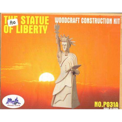 [MSC:I:W]-Woodcraft Construction Kit - The Statue of Liberty