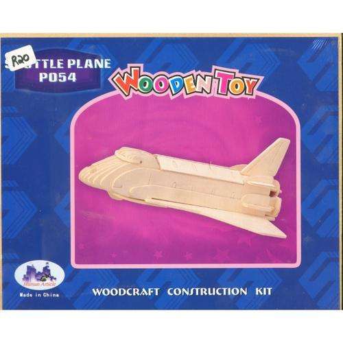 Woodcraft Construction Kit - Shuttle Plane