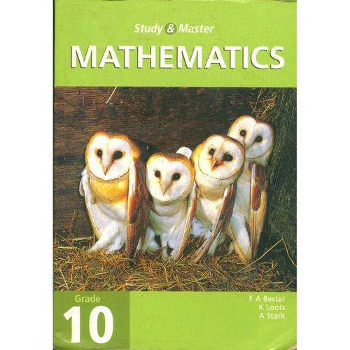 [B:2:S:CC]-Study & Master Mathematics Grade 10