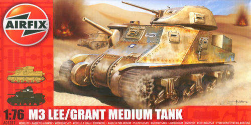 [PM:AF:A]-AirFix - M3 Lee/Grant Medium Tank - 1:76