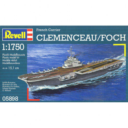 [PM:RV:S]-Revell - French Carrier CLEMENCEAU/FOCH - 1:1750