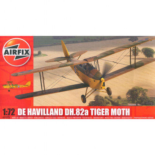 [PM:AF:P]-Airfix - De Havilland DH.82a Tiger Moth - 1:72