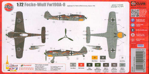 [PM:AF:P]-Airfix - Focke Wulf Fw190A-8 - 1:72
