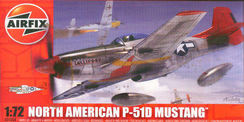 [PM:AF:P]-Airfix - North American P-51D Mustang - 1:72