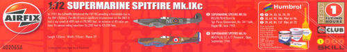 [PM:AF:P]-Airfix - Supermarine Spitfire Mk.IXc - 1:72