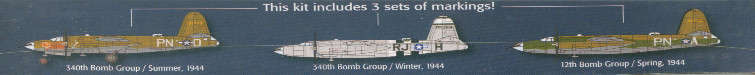 [PM:MC:C]-MiniCraft - B-26B Marauder "Flak Bait" - 1:144