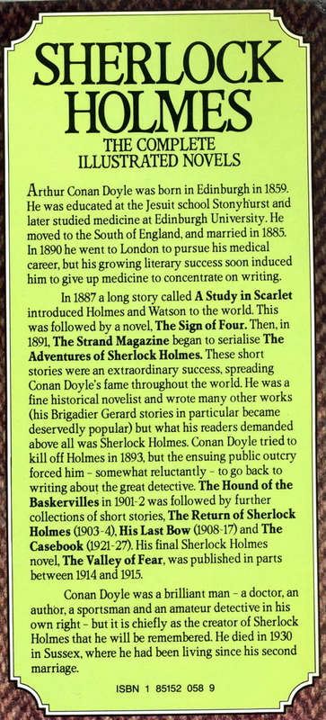 [B:2:S]-Sherlock Holms. The complete illustrated novels - Sir Arthur Conan Doyle