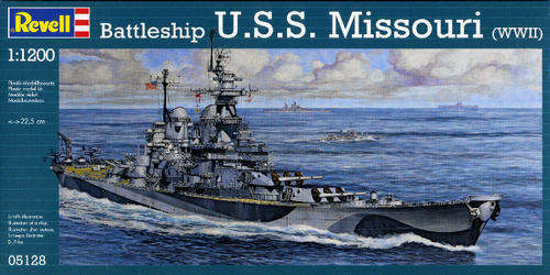 [PM:RV:S]-Revell - Battleship USS Missouri (WWII) - 1:1200