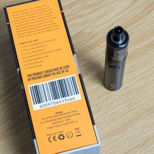 Twisp Orange AIO E-Cigarette/Vape