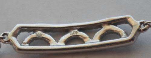 SPECTACULAR!! 14ct WHITE GOLD and DIAMOND BRACELET