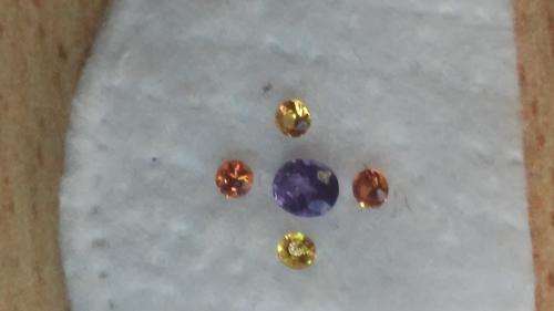 WOW!!! 0.98ct Sapphire Set on Sale