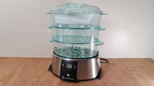 Russell Hobbs 3-Tier Satin Quartz Steamer