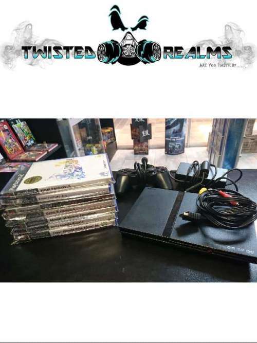 PS2 Console + Games