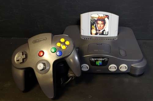 Nintendo N64 Console + 007 PAL Complete with all Cables