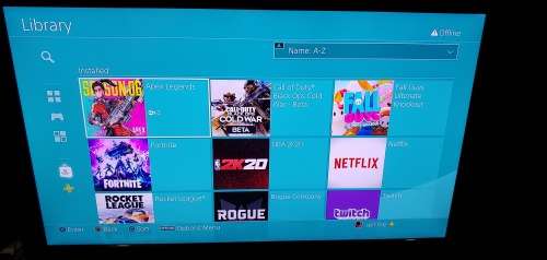 PS4 Console 500GB (boxed ) Apex , Fortnite , Fall guys