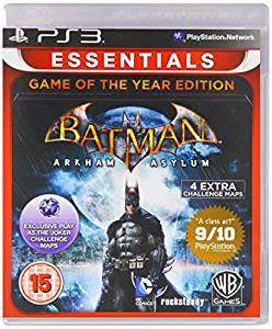 Batman Arkham Asylum Game Of The Year Edition PS3