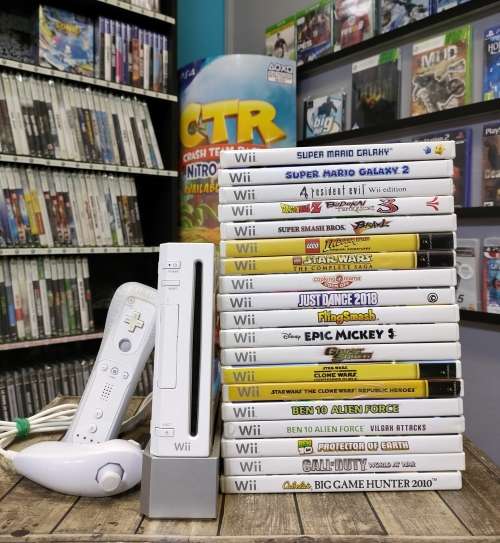 Nintendo Wii Console Huge Bundle NTSC (Read Description)