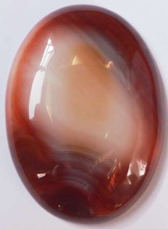 221.65ct - MASSIVE SARDONYX CABOCHON - 60 x 45 mm