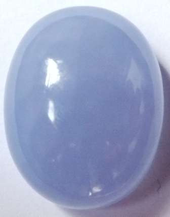 GORGEOUS LAVENDER BLUE CHALCEDONY CABOCHON - 29 ct