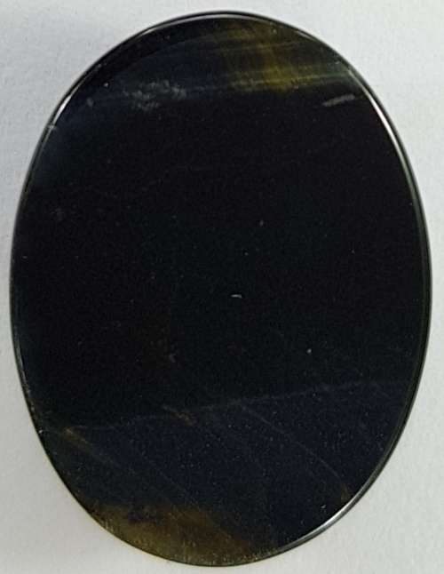 NATURAL BLUE TIGERS EYE OVAL CABOCHON - 18x13 mm