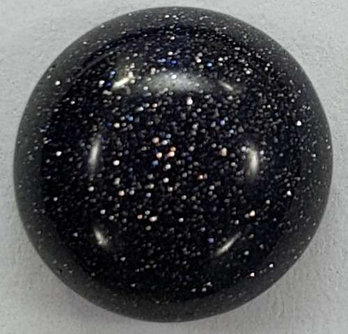 ROUND BLUE SANDSTONE CABOCHON - 10 mm