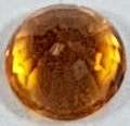 NATURAL ORANGE SAPPHIRE ROUND - 0.7ct