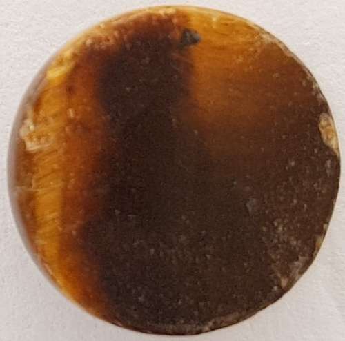 NATURAL GOLD TIGERS EYE ROUND CABOCHON - 10 mm