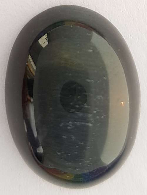 NATURAL BLUE TIGERS EYE OVAL CABOCHON - 18x13 mm