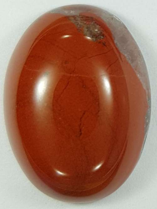 RED JASPER OVAL CABOCHON - 18x13mm