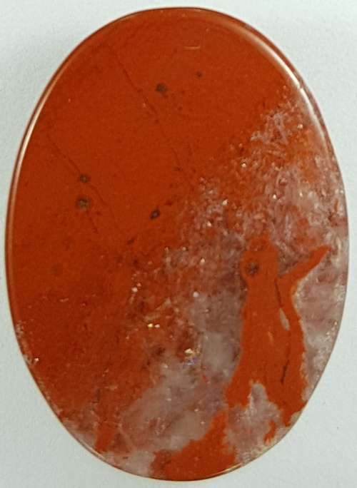 RED JASPER OVAL CABOCHON - 18x13mm