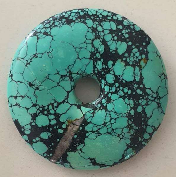 NATURAL TURQUOISE DONUT - 80.75 ct