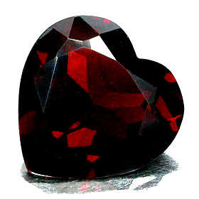 BEAUTIFUL HEART SHAPED GARNET - 2.55ct