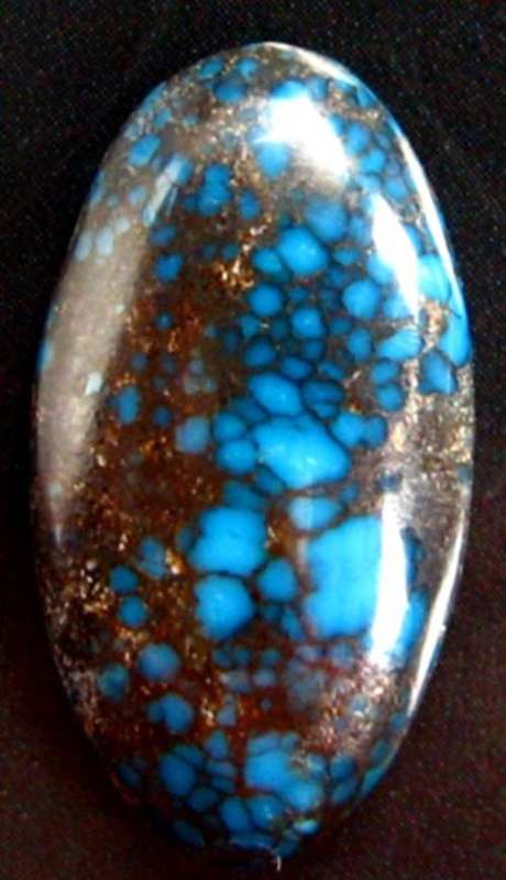 NATURAL TURQUOISE OVAL CABOCHON - 8CT