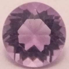 BRILLIANT CUT DAZZLING AMETHYST ROUND - 5mm - 0.35CTS