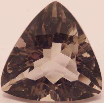 NATURAL UNHEATED SMOKY QUARTZ - 18.20 ct