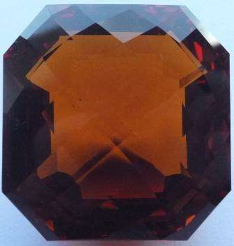 LAB CREATED MADEIRA CITRINE - 52.7ct