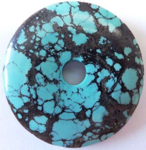 NATURAL TURQUOISE DONUT - 63.9 ct