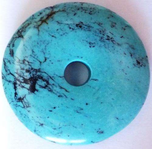 NATURAL TURQUOISE DONUT - 50.2 ct