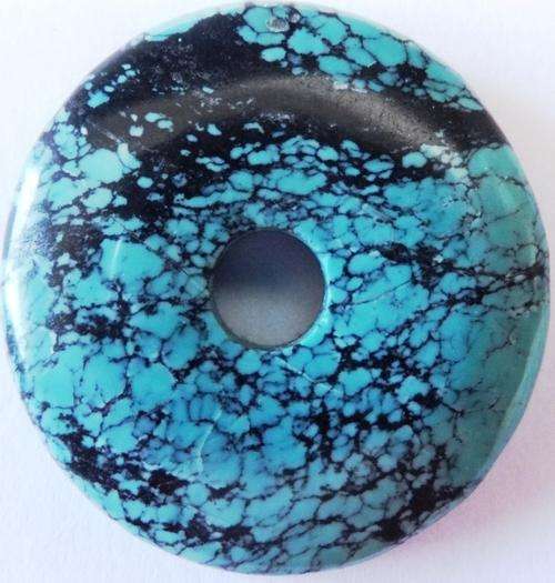 NATURAL TURQUOISE DONUT - 38.2 ct