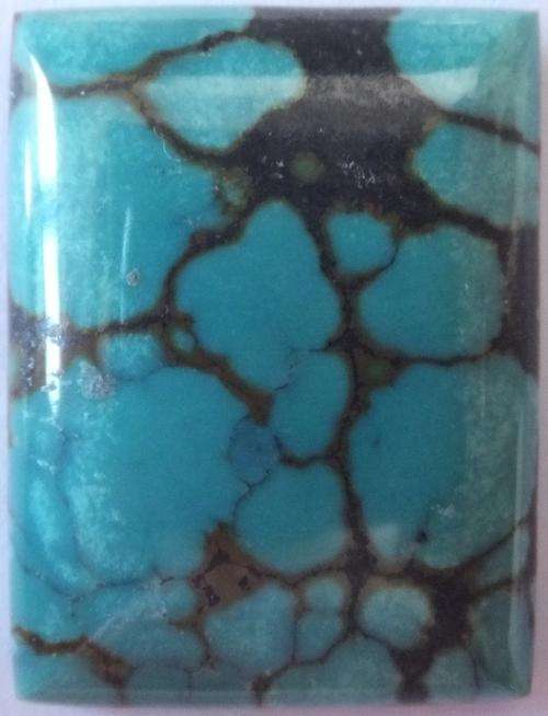 NATURAL TURQUOISE CABOCHON - 28 x 22 mm
