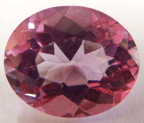 PRETTY PINK TOPAZ - 10 x 8mm - 3.4 ct