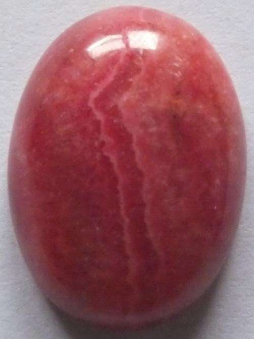 RHODONITE CABOCHON - 20 x 15 mm