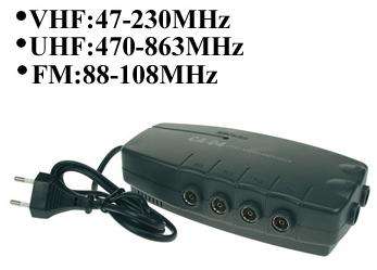 Antenna Amplifier with 4 outputs