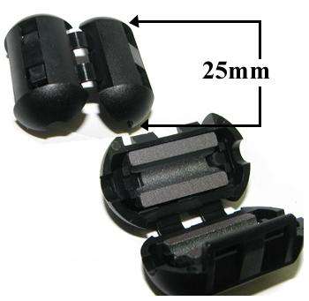 2x Clamp Filters for cables 4.0mm in diameter